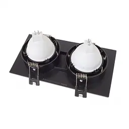 Світильник точковий Brille HDL-DT 95/2 GU5.3 BK MR16 36-439 - мініатюра 6