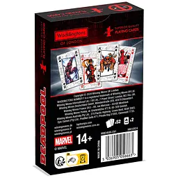 Гральні карти Виграшні ходи Marvel Waddingtons №1 Deadpool - мініатюра 2