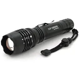 Ліхтарик Bailong P08-P50, Cree XML-T, 5 реж., корпус-алюміній, водостійкий, ударостійкий, 2*18650 ак-тор, АЗУ, СЗУ, BOX