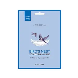 Тканинна маска з екстрактом пташиного гнізда Bonnyhill Birds Nest Mask Pack