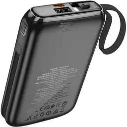 Портативна батарея Power Bank Hoco Q19 Lucky 30W 10000mAh Black - мініатюра 3