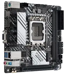 Материнська плата ASUS PRIME H610I-PLUS-CSM (PRIME H610I-PLUS-CSM) (Socket 1700, Intel H610, Mini-ITX) - мініатюра 2