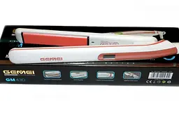 Випрямляч праска для волосся Gemei Gm-430 - мініатюра 5