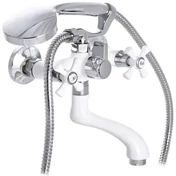 Змішувач для ванни Mixxus OMEGA 142 WHITE (MI2769)