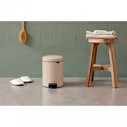 Бак для сміття Brabantia NewIcon, з педаллю, 3 л, бежевий (149887) - мініатюра 6