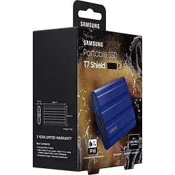 SSD накопичувач Samsung T7 Shield 2TB Blue (MU-PE2T0R) - мініатюра 9