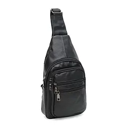Чоловічий рюкзак Keizer K1086bl-black 31х17х5.5 см Чорний