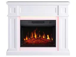 Камінокомплект ArtiFlame Linz AF23S білий з LED підсвічуванням - мініатюра 2