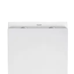 Унітаз підвісний Kroner Armada WHI513636 RIMLESS безобідковий з сидінням Slim Duroplast / Soft-close / Quick relase (KA513636WHIR), Білий - мініатюра 10