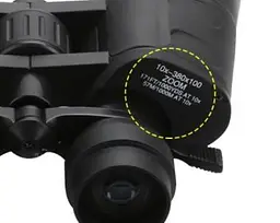 Бінокль астрономічний Borwolf 10-380X100 із зумом - мініатюра 3