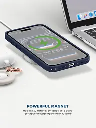 Чохол ArmorStandart ICON2 MagCase для Apple iPhone 17 Pro Midnight Blue - мініатюра 8