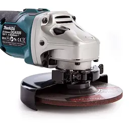 Шліфмашина кутова акумуляторна Makita DGA506Z (125 мм, 8500 об/хв, BL, LXT, без акумуляторів та зарядного пристрою) - мініатюра 4