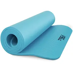 Коврик для йоги Trex Sport TX-018NGM NBR 1см 180х60 блакитний - мініатюра 2