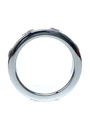 Ерекційне кільце B - Series HeavyFun Metal Cock Ring 5.5 см сріблястий - мініатюра 3