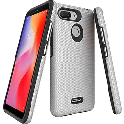 Чохол-накладка Toto Triangle TPU+PC Case Xiaomi Redmi 6/6A Silver - мініатюра 2