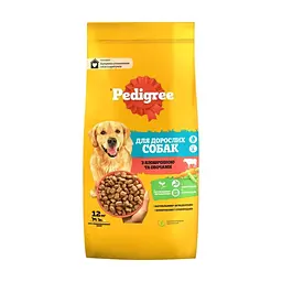 Сухий корм для собак Pedigree з яловичиною та овочами 12 кг (5998749145043)