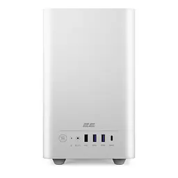 Корпус 2E Credo Metal V300W без БР 2xUSB3.0 1х USB 2.0 1xUSB Type-C 1x90мм VGA 310мм mATX білий - мініатюра 3