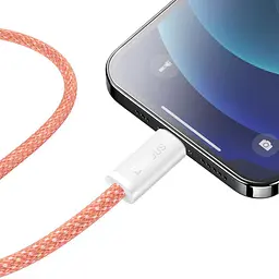 Кабель Baseus Dynamic Series Fast Charging Cable Type-C to Lightning 20W 2m CALD000107 Orange - мініатюра 5