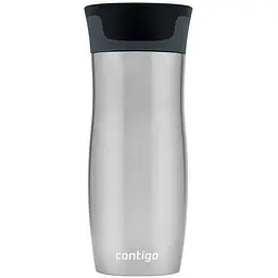 Термостакан Contigo 470 мл сріблястий (2095832) - мініатюра 2