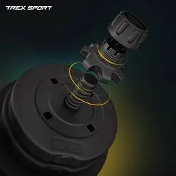 Гантелі композитні регульовані TREX Sport 2х20кг - мініатюра 8