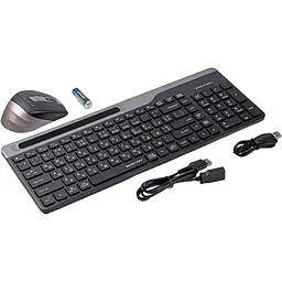 Комплект клавіатура + миша A4Tech FB2535C Smoky Grey [122250] - мініатюра 7