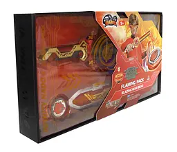Дзиґа Auldey VI Flaming Pack Палаючий Бойовий Ведмідь Blazing War Bear Infinity Nado det0018437 - мініатюра 3