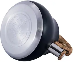 Чайник Whistling Kettle Black 2.7л зі свистком Kamille Ø16.5х23 см kuh0011096 - мініатюра 6