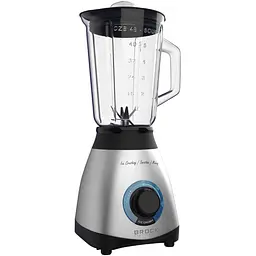Блендер BROCK BL 1502 SS стаціонарний 500Вт/скляна чаша 1,5л/PULSE/2 швидк./дроблення льоду/метал (BL 1502 SS) - мініатюра 9