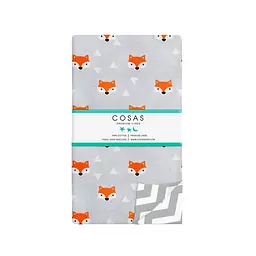 Дитяча постільна білизна в ліжечко FOX MUZZLE COSAS (4822052045473) - мініатюра 4