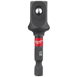 Адаптер для інструменту Milwaukee ShW 1/4"HEX - 1/2" квадратний хвостовик (4932478803)