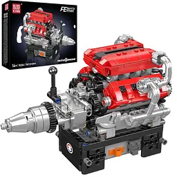 Конструктор Mould King Mking Двигун і коробка передач FE V8 (10204) [161069]