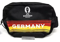 Дитяча сумка на пояс, бананка Euro2024 Germany Чорна - мініатюра 2