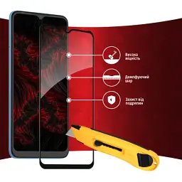 Скло захисне Intaleo Full Glue Tecno Pop 5 LTE (1283126535376) - мініатюра 4