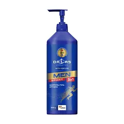 Гель для душу Dalas Cosmetics Sport для чоловіків 3 в 1 1000 г (4262396142092)