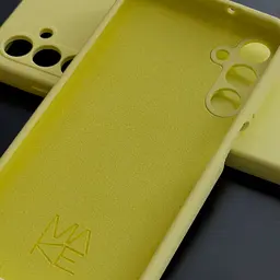 Чохол MAKE Samsung A15 Silicone Yellow - мініатюра 3