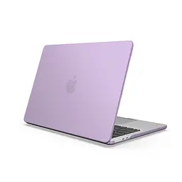 Чохол-накладка для MacBook Air 13,6 дюймів M5/M4/M3/M2, фіолетовий, Air Shell, пластиковий захисний аксесуар для ноутбука, протиударний, з вентиляцією та доступом до портів, ArmorStandart (ARM80464)