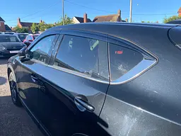 Дефлектори вікон вітровики для Mazda CX-5 2017- 6 шт (Auto Clover) - мініатюра 3