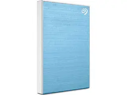 Жорсткий диск Seagate One Touch with Password 1 TB Light Blue (STKY1000402) - мініатюра 2