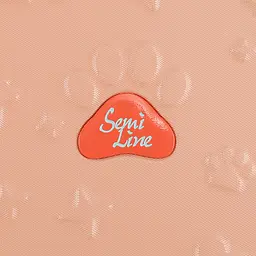 Валіза дитяча Semi Line 20 дюймів (S) дюймів (S) Pink/Blue, ABS пластик, 4 колеса 360°, ручна поклажа, 34 л, для дітей, персиковий/блакитний - мініатюра 7