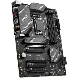 Материнська плата MSI LGA1700, B760 Gaming PLUS WIFI, B760, 4xDDR5, Int.Video(CPU), 4xSATA3, 2xM.2, 2xPCI-E 16x 4.0, 3xPCI-E 16x 3.0, ALC897, RTL8125BG, WiFi 6E, Bluetooth 5.3, 8xUSB3.2/6xUSB2.0, HDMI/DP, ATX - мініатюра 4