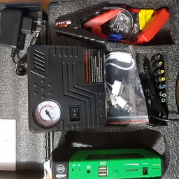 Пуско зарядне Power bank 50800 мА Пускове для авто в кейсі з Насосом - мініатюра 14