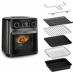 Мультипіч Tefal Easy Fry Multifunctional 1800 Вт чорна (FW5558E0) - мініатюра 2