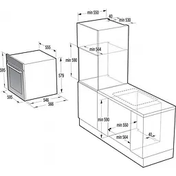 Духовка електрична Gorenje BOP798S54X - мініатюра 4