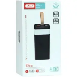 Портативний аккумулятор XO PR130 40000 mAh 22.5W чорний - мініатюра 5