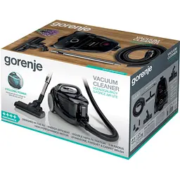Пилосос безмішковий Gorenje VCEA03GALBKCY - мініатюра 4