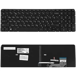 Клавіатура для ноутбука HP (Envy Touchsmart: M6-K series) rus, black, підсвічування клавіш - мініатюра 2