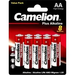 Батарейка Camelion AA LR6 Plus Alkaline * (5+3) (LR6-BP5+3)