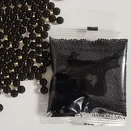 Гідрогелеві кульки (орбізи) 8000 шт. упаковка Black - мініатюра 2