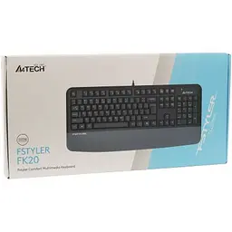 Клавіатура A4Tech FK20 USB UA Grey (4711421003209) - мініатюра 4