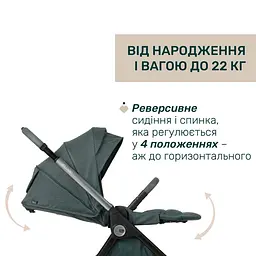 Коляска 2 в 1 Chicco Bellagio 2 зелена (87183.33.01) - мініатюра 12